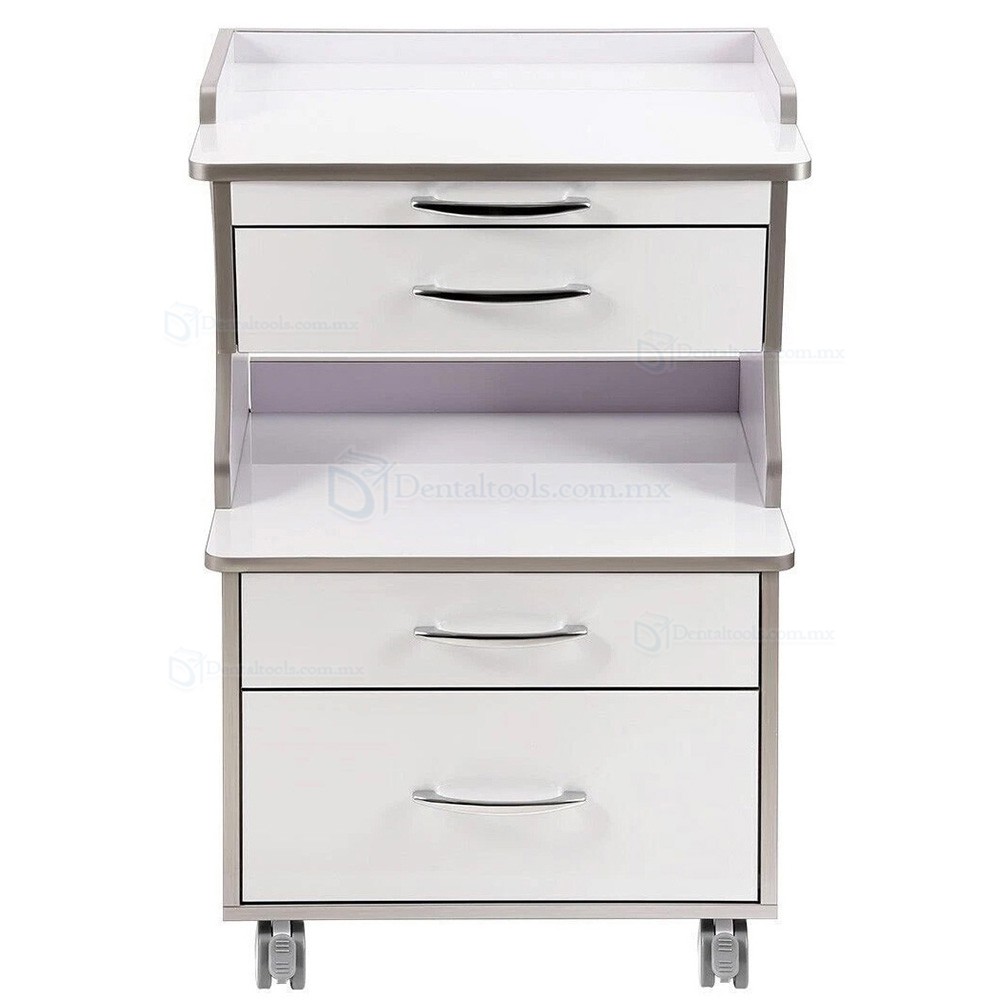 Dentech G15 Carro Dental M&oacute;vil para Instrumental con 3 Cajones